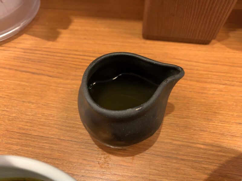 中野「花山」割りスープ
