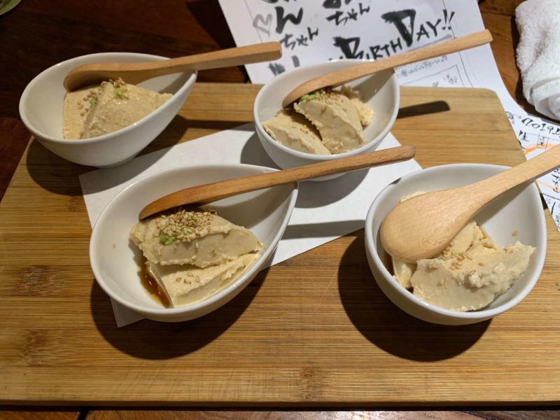 中野「雛家」手造り胡麻豆腐