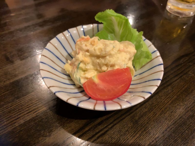 中野「食楽」ポテトサラダ