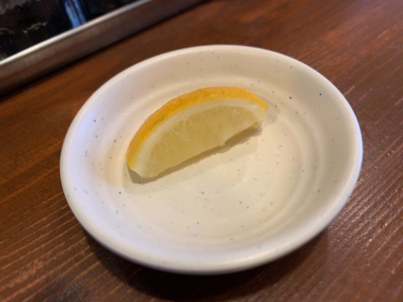 中野「麺匠ようすけ」レモン