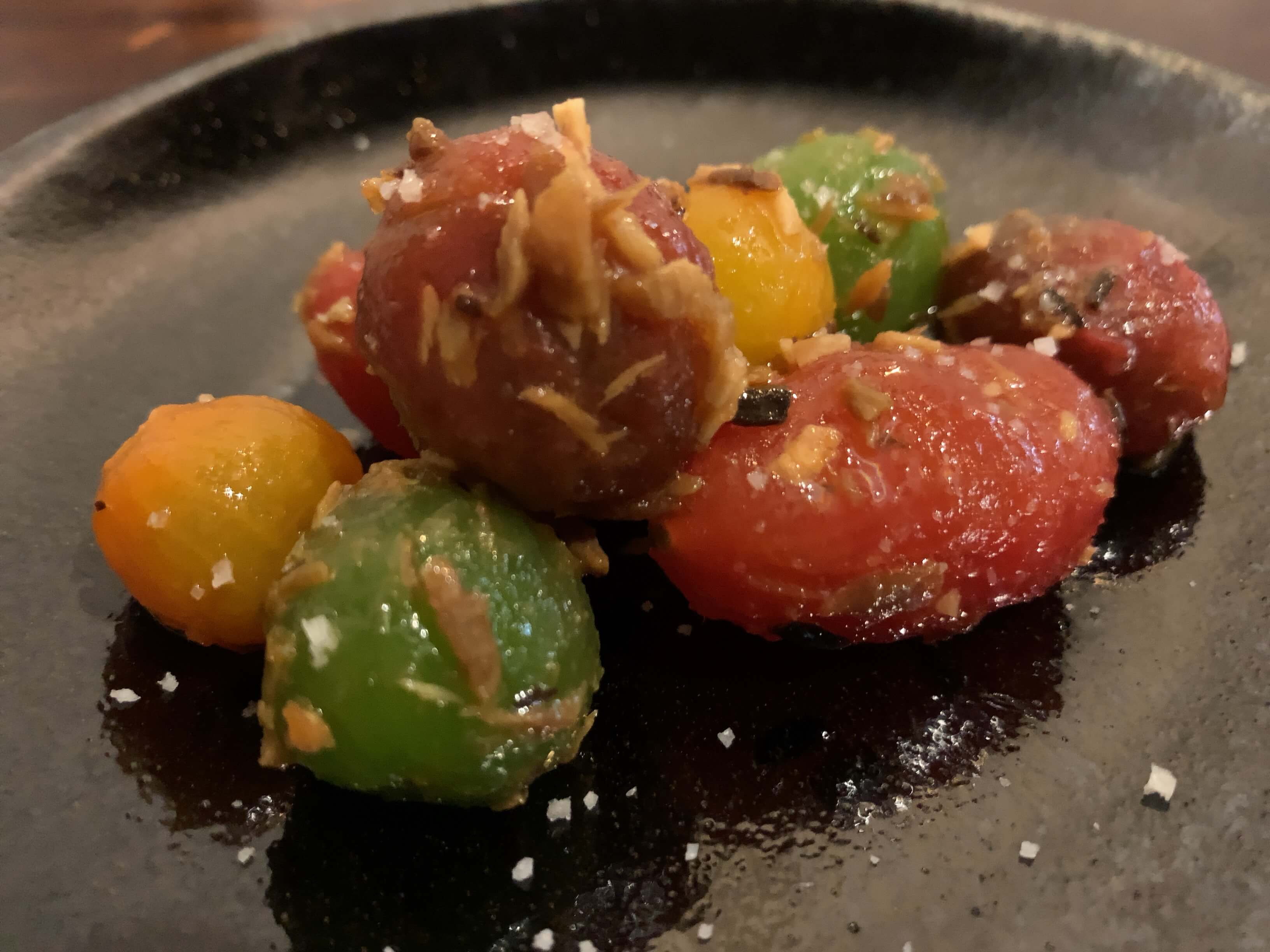 中野「roji」トマトとモルディブフィッシュのオイルマリネ④