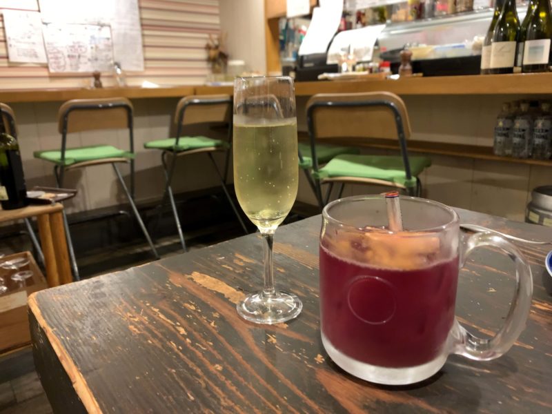中野「Sept Gout」サングリア＆スパークリングワイン