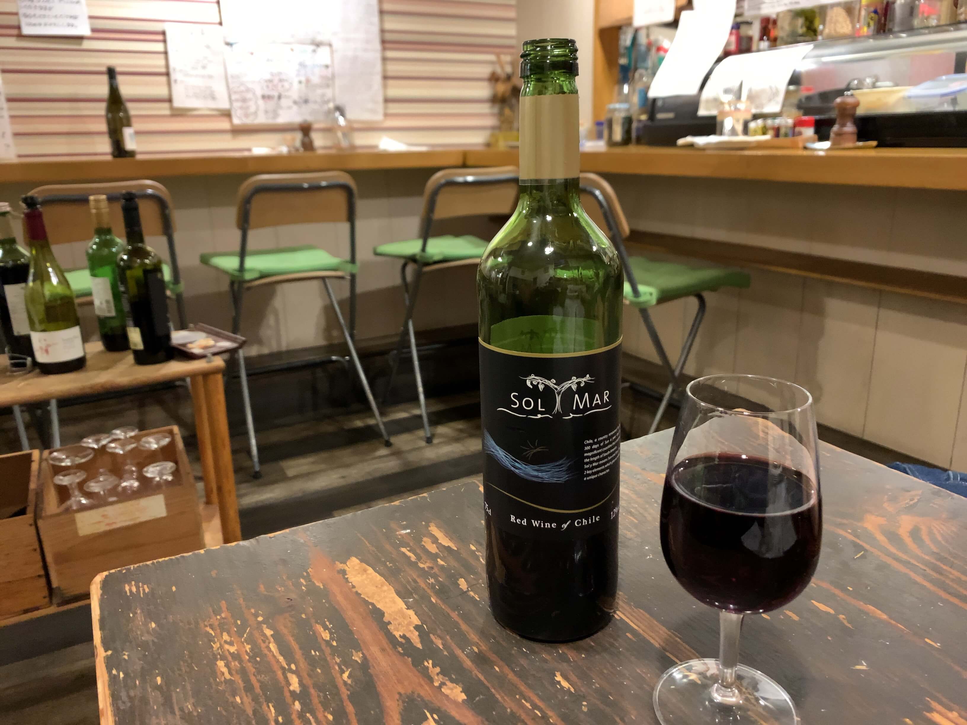中野「セットグー」赤ワイン