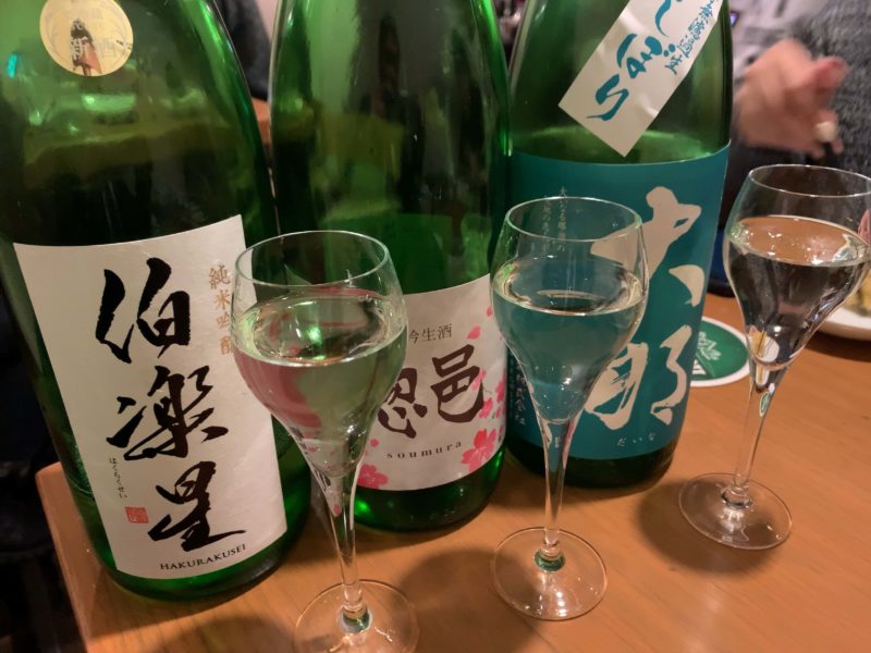 中野「青二才」日本酒③