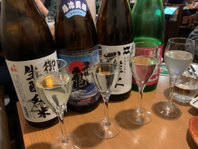 中野「青二才」日本酒⑥