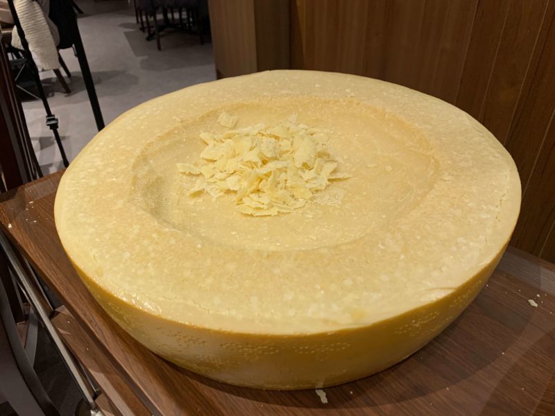 中野「ボナペティート パパ」チーズリゾット（ゴーダチーズ）①