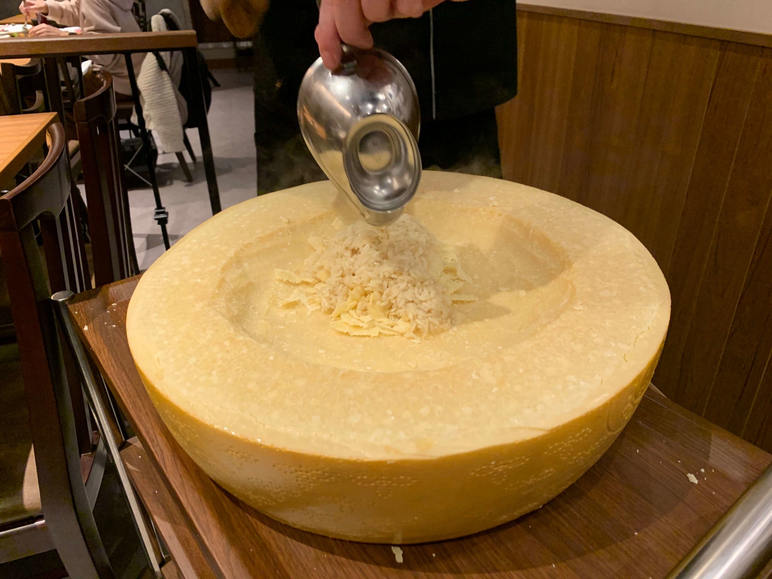 中野「ボナペティート パパ」チーズリゾット（ゴーダチーズ）②
