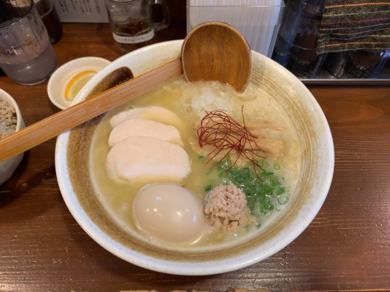 麺匠ようすけ 濃厚鶏白湯ラーメン(塩)