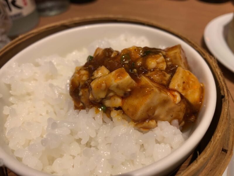 中野 中華料理「sai」ご飯と相性抜群の麻婆豆腐