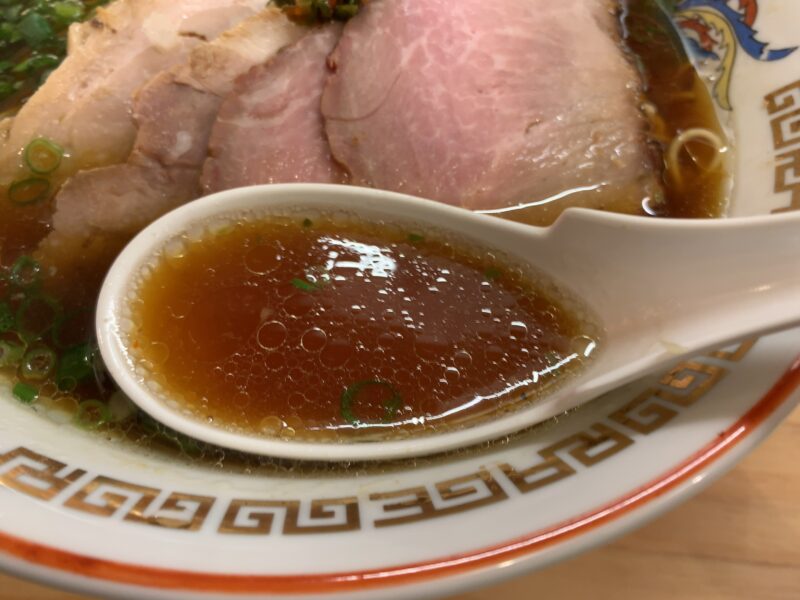 中野「麺尊RAGE腕刀」スープ