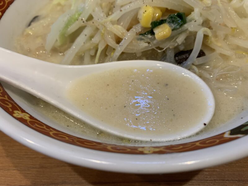 新百合ヶ丘「タンメン亭」濃厚スープ