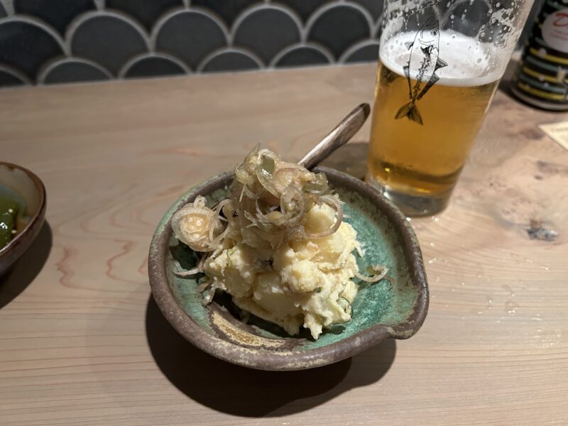 五反田「酒肴あおもん」ポテトサラダ