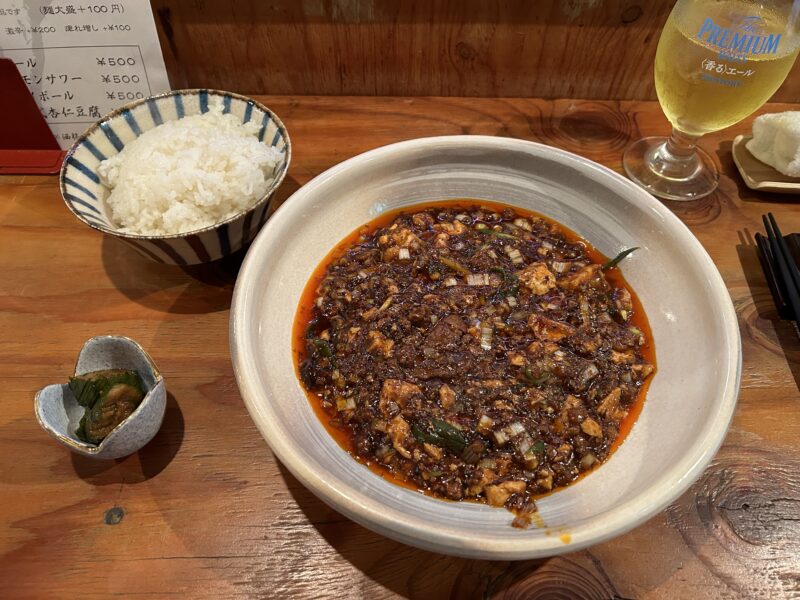 高円寺「和牛麻婆豆腐GOKUSAI」麻婆豆腐定食