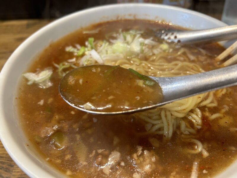 宮崎台「榮照いち号店」伝説の担々麺(スープ)