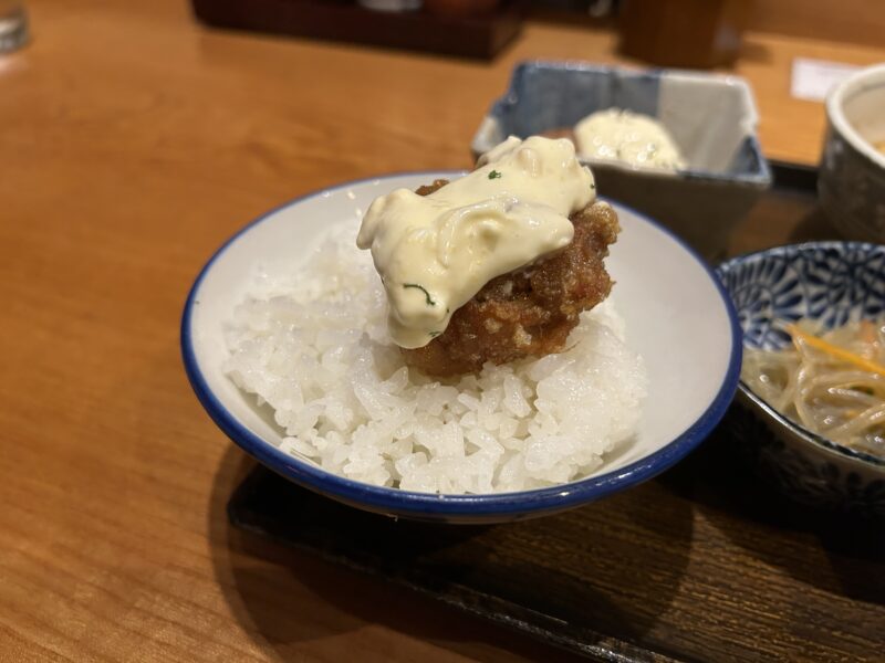 恵比寿「なかよし本店」チキン南蛮どーん！