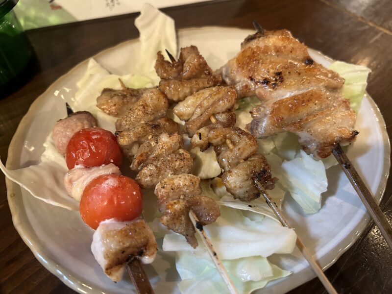 下北沢「三日月ロック」焼き鳥勢揃い