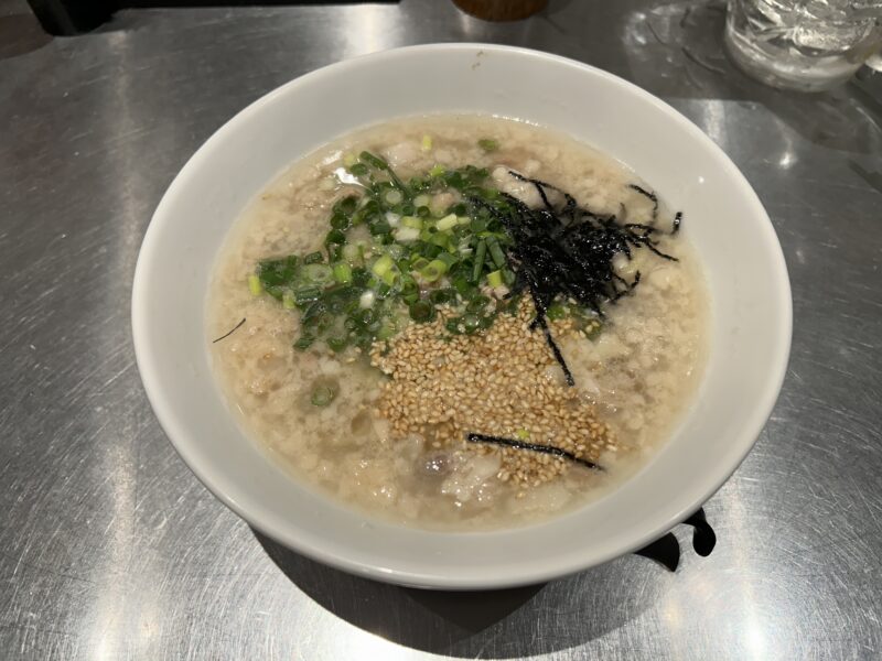 五反田「ふじ屋」もつ焼き屋のラーメン