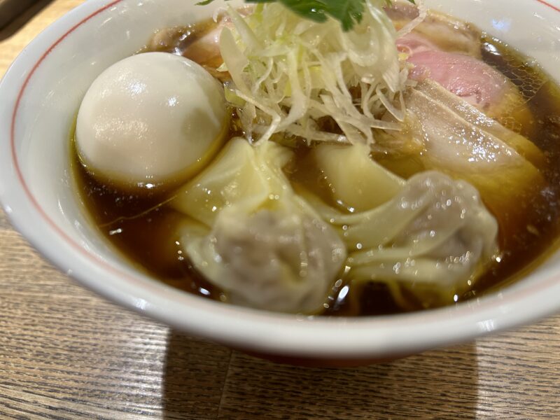 井荻「麺壁九年」ワンタン