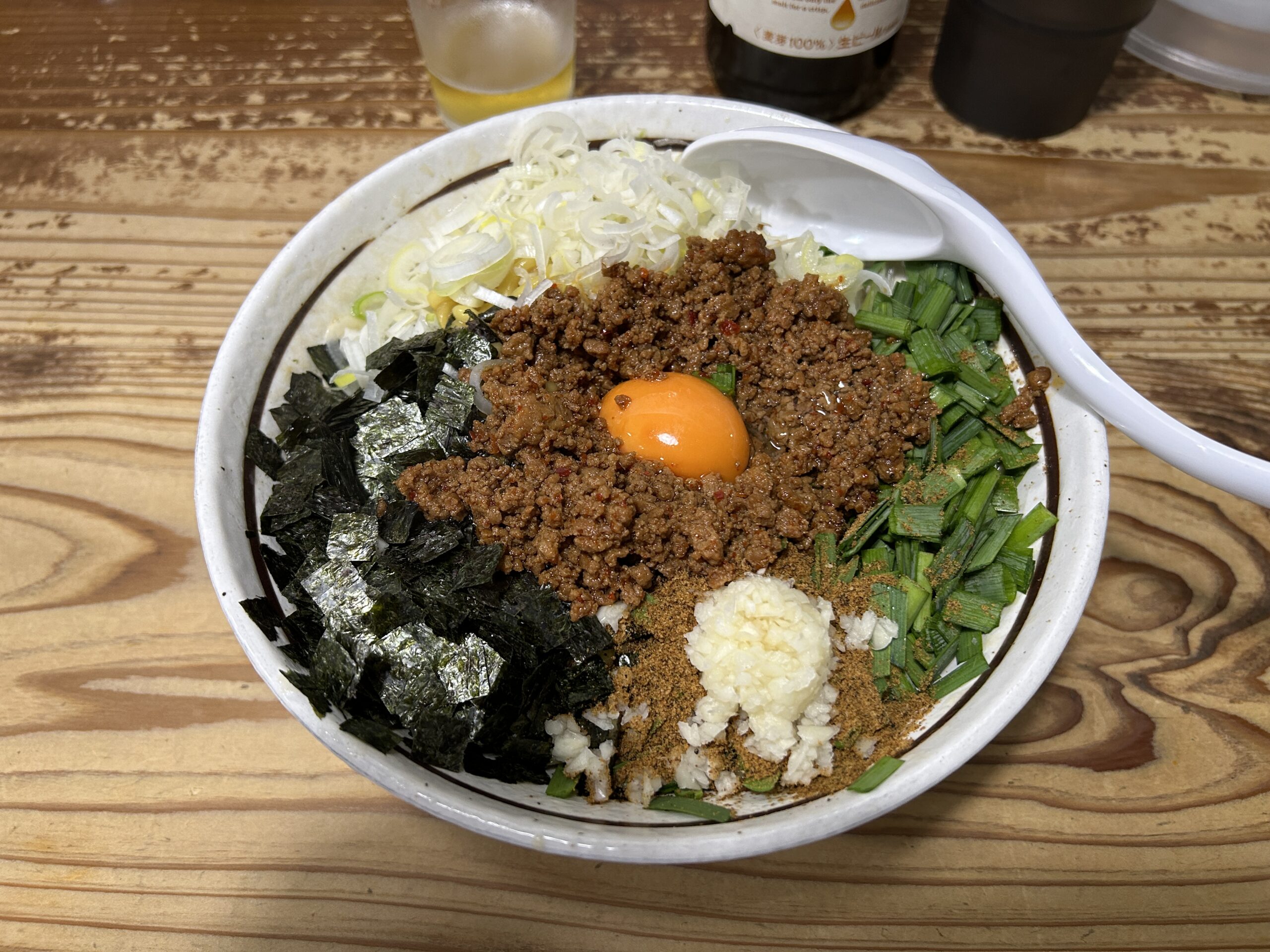 練馬「麺酒やまの」まぜそば