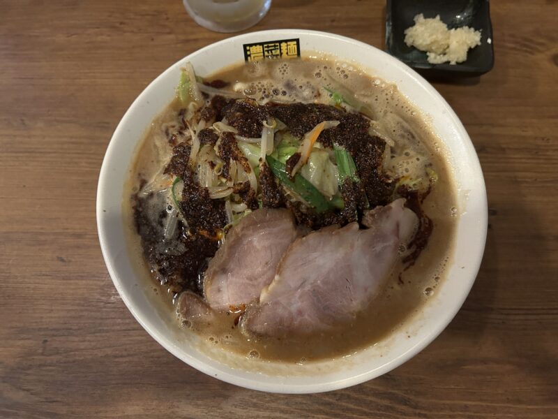 練馬「濃菜麺 井の庄」辛辛濃菜麺