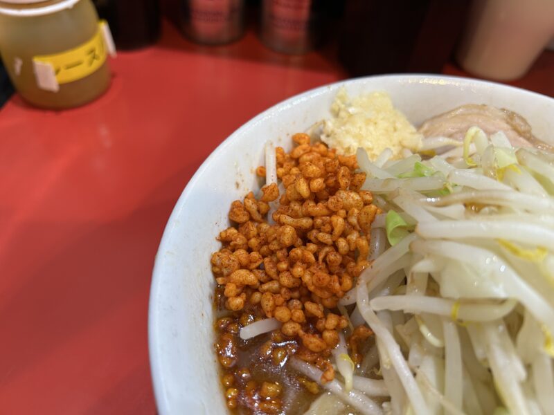 市ヶ谷飯田橋「用心棒」ニンニク＆辛揚（普通）