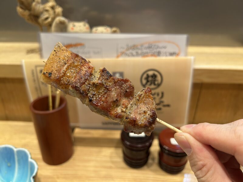 豪徳寺「焼とりダービー」霧島豚バラ