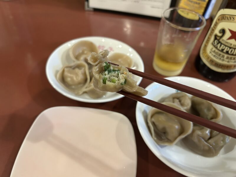 代々木上原「按田餃子」フレッシュな香りがクセになる【香菜と胡瓜の水餃子】