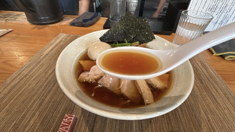 三鷹「さくら井」スープを口に含んだ途端!思わず声に出る【うまい】の三文字