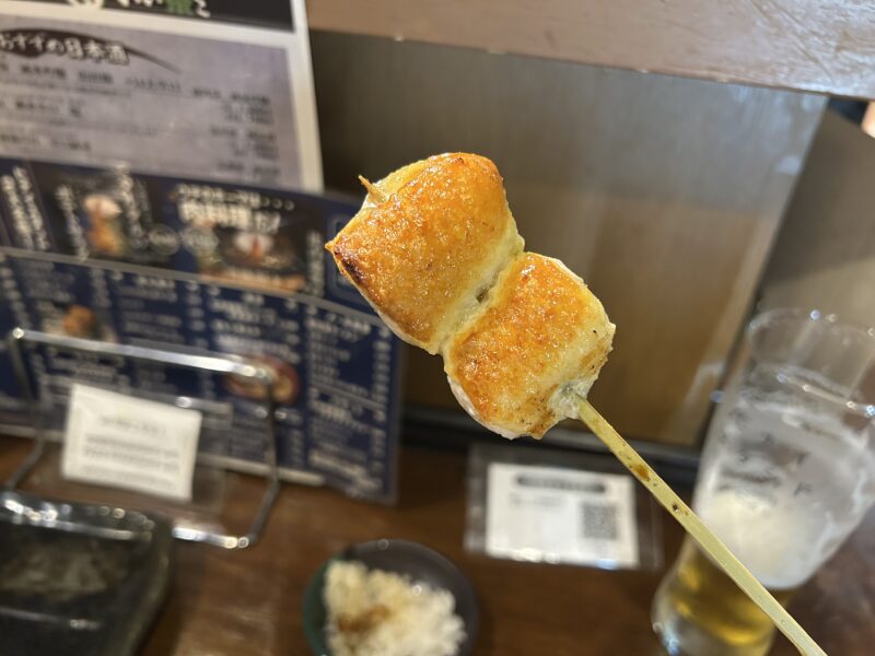 門前仲町「ヒナイスタンド」旨味とビジュアルがヤバイ【むね皮】