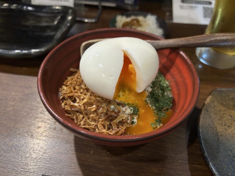 門前仲町「ヒナイスタンド」いぶりがっこタルタルのポテトサラダ