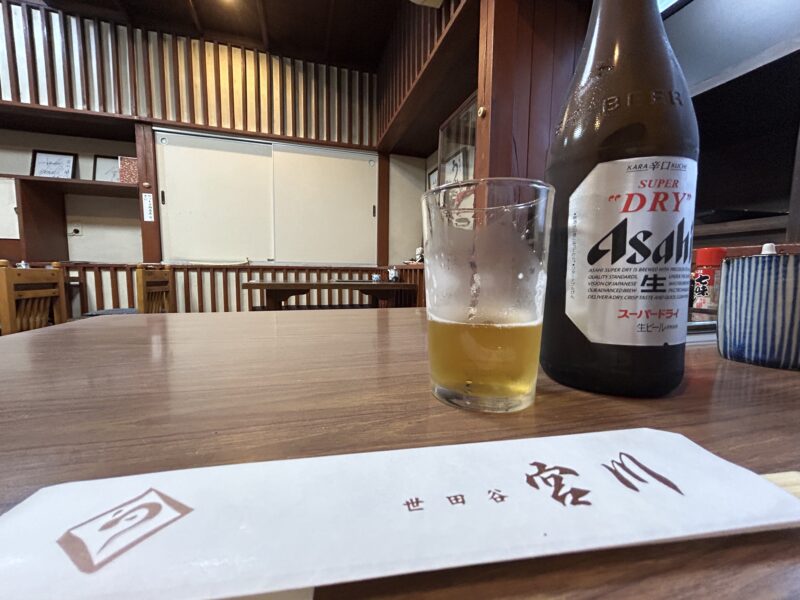 世田谷代田「宮川」老舗鰻店の雰囲気を醸し出す店内風景