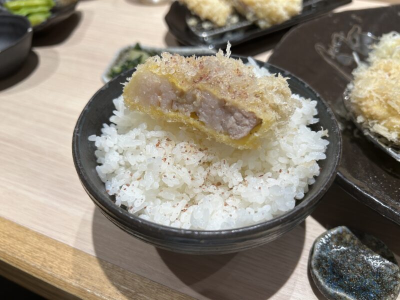 飯田橋「憲進」豚の旨みをストレートに押し上げる名脇役の岩塩