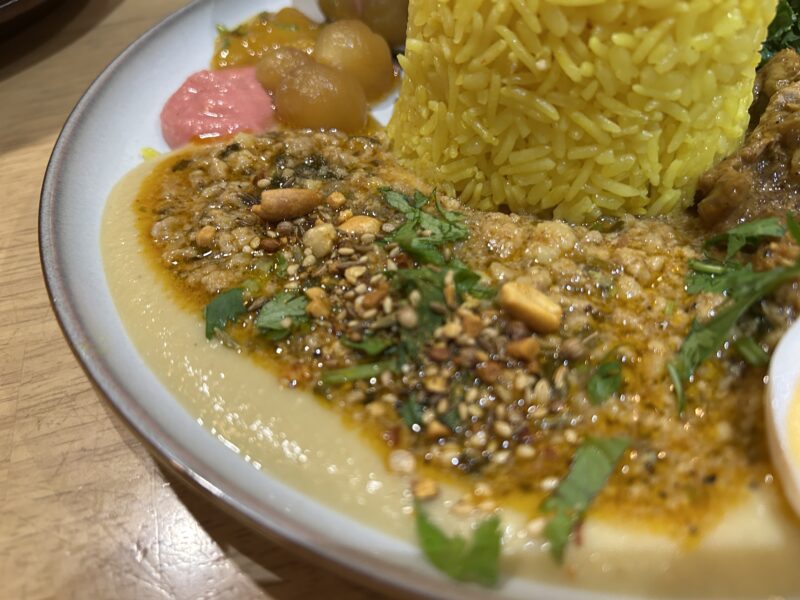 新宿「CHIKYU MASALA」定番!レバノン風キーマカレー