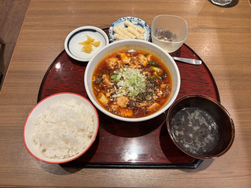 狛江「OREG-A-YUTAKA食堂」豊麻婆豆腐定食