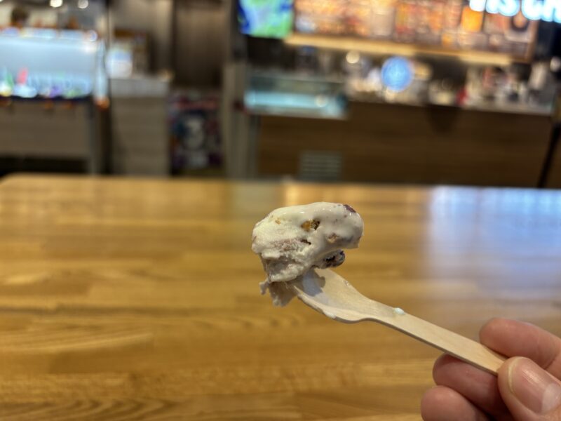 横須賀「ジェラートファクトリー」チェリーの甘酸っぱさがふわりと広がる【チェリーチーズケーキ】