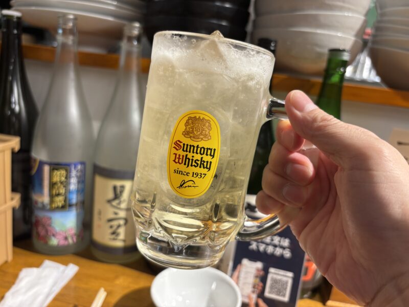 御茶ノ水「真実一路」麻婆豆腐専用ウイスキーハイボール