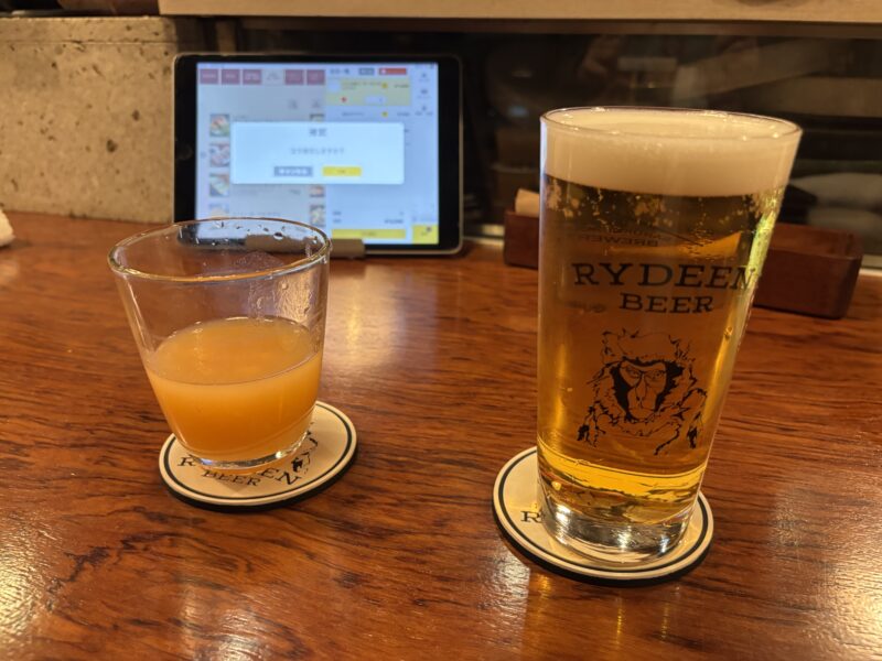 五反田「ヤオロズクラフト」クラフトビールはRYDEEN BEER全種樽生