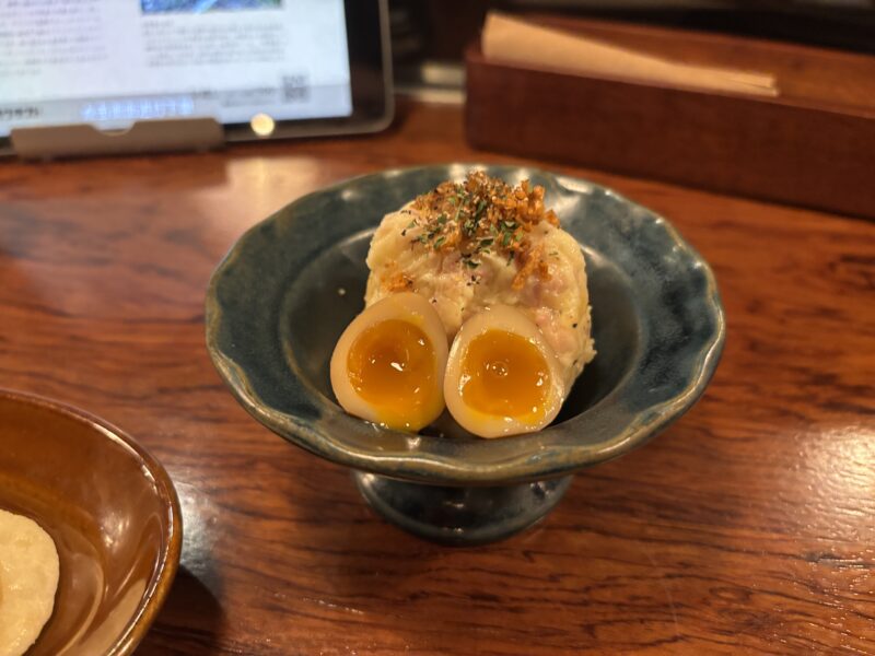 五反田「ヤオロズクラフト」芋の粒感がしっかり残っている【雪室じゃがいもの麦友ポテサラ】