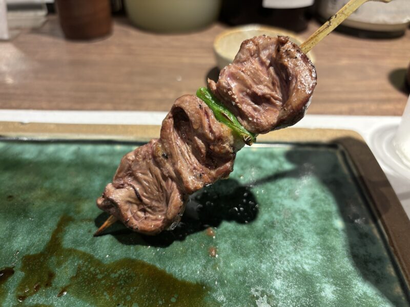 飯田橋「焼鳥×和酒 遊」焼き物ラストは希少部位“ハツ串”で軽く終わる設計