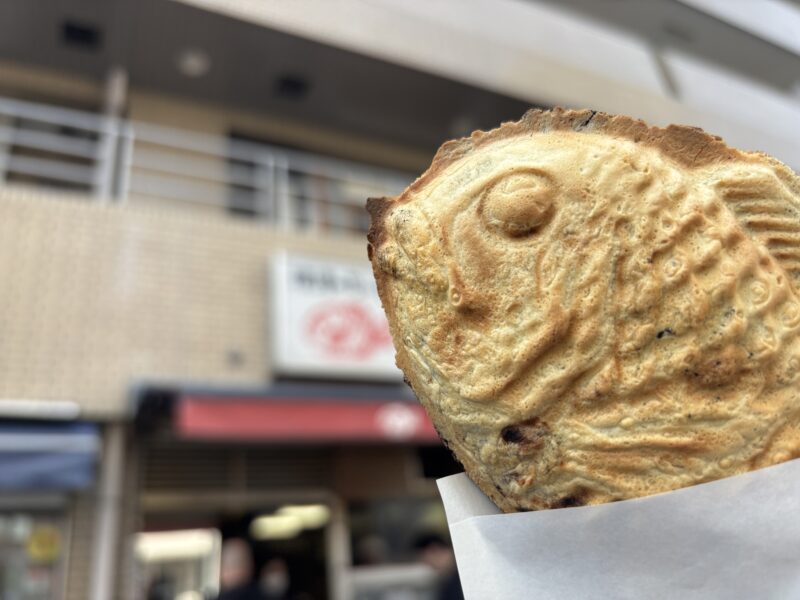 根津「根津のたいやき」焼きたて特有の香ばしい香りが食欲そそそる“たい焼き”