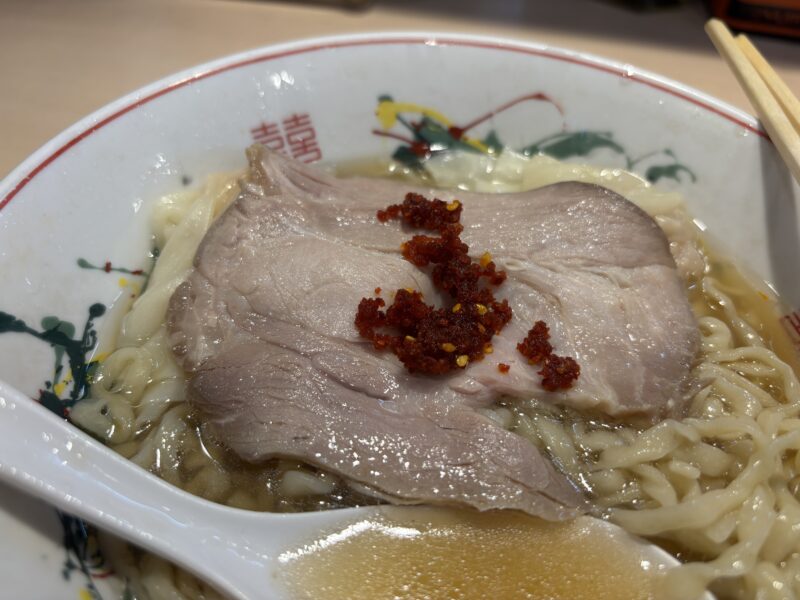 王子「キング製麺」筆者的におすすめのテーブル調味料は唐辛子ではなく”白胡椒”