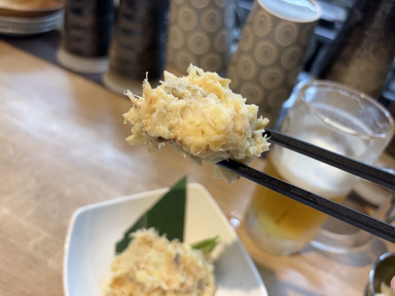 下北沢「下北SABA食堂 佐助」ほろ酔い散歩筆者が最も気に入った“さばのポテトサラダ最高”